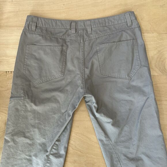 Arc'teryx Cropped Pants Women's 12 Khaki Outdoors Casual Athleisure Sportswear - Picture 7 of 9